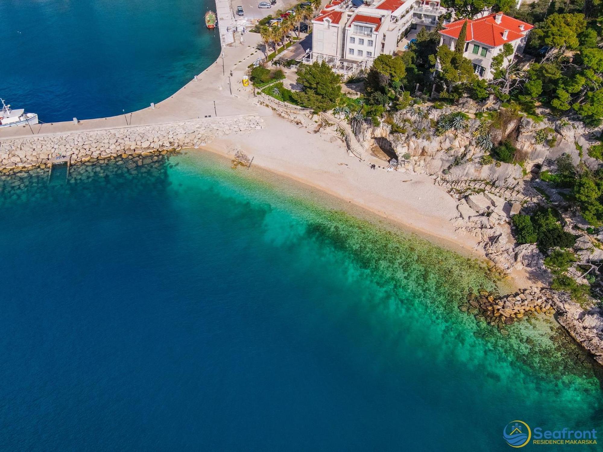 Seafront Residence Макарска Экстерьер фото